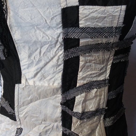 Victoria Estepa 2 piece Patchwork Outfit Top/Skirt - Picture 6 of 8